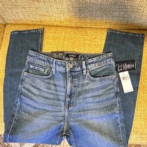 NWT ~ Ralph Lauren High-Rise Straight Ankle Jeans Size 8